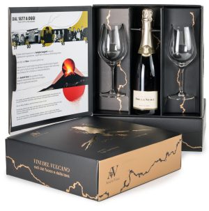 CONFEZIONE PRESTIGE DEGUSTAZIONE BOLLICINE DELL’ETNA