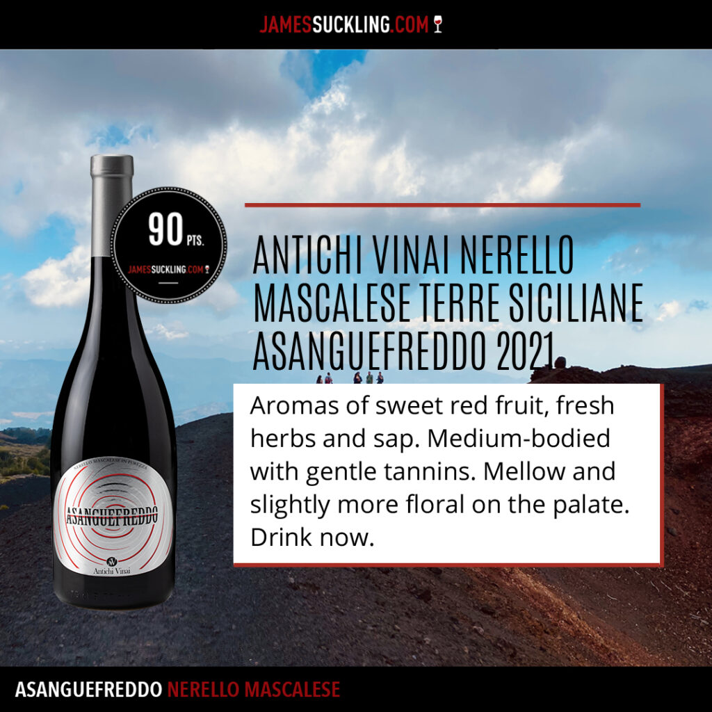 asanguefreddo nerellomascalese wine tasting report james suckling